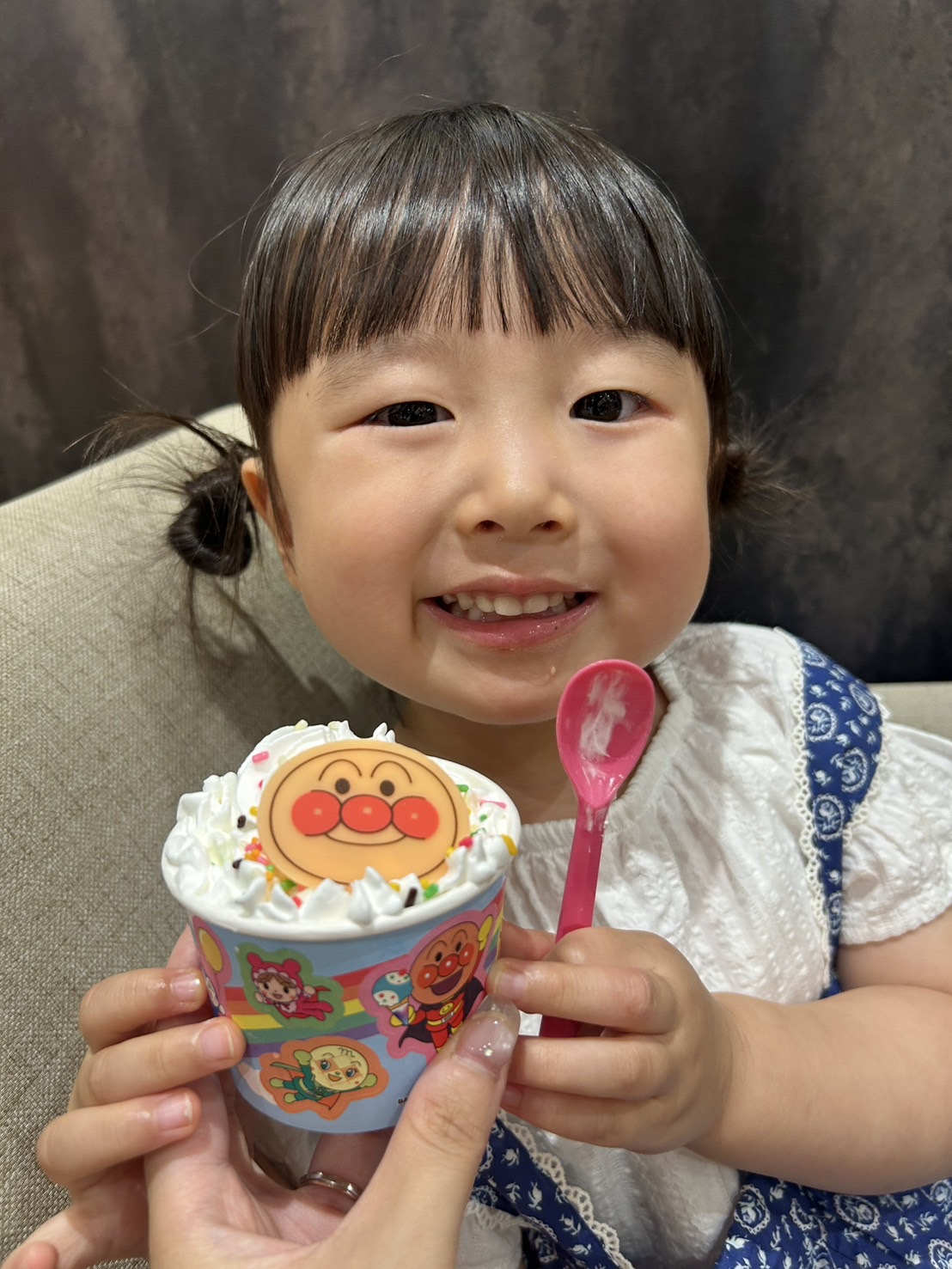 イラスト制作のもとになったお子さまの写真